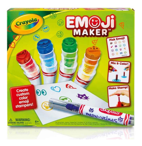 Timbres Crayola Emoji Maker