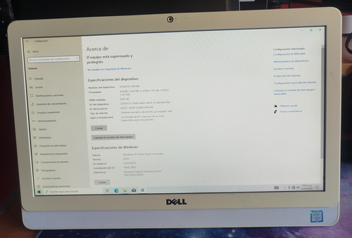 Computadora Todo En 1 Dell Inspiron 3059 Blanco (Usado)