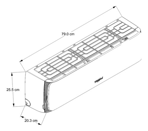 Minisplit Classic On/off 11000 Btu Blanco Swa1040q