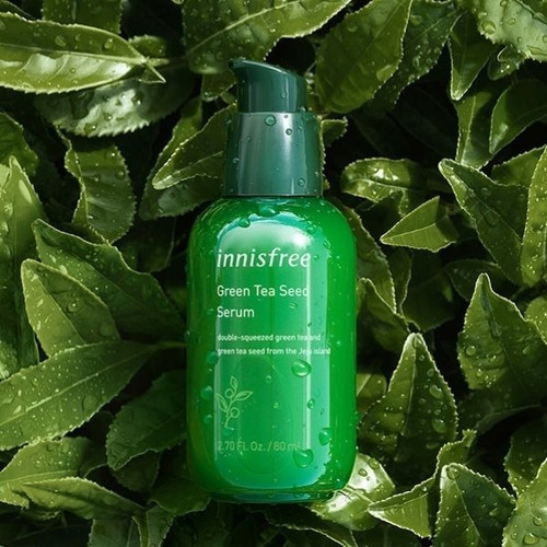 Imagen 3 de 3 de Innisfree Green Tea Seed Serum 80ml Suero Te Verde Crema