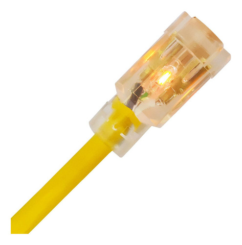 Sanelec (2295) Extension Uso Rudo C/luz Indicadora 7.6m Cali