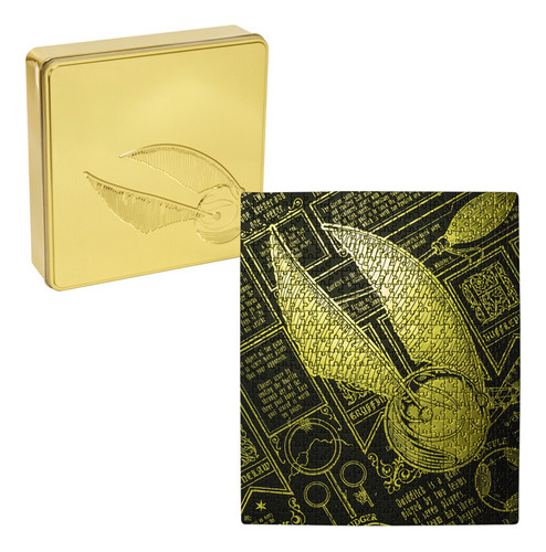 Harry Potter - Golden Snitch - 550 Pcs Puzzle Caja Metálica