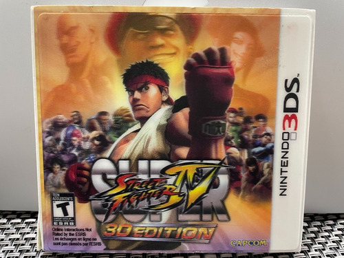 Super Street Fighter Iv 3d Edition (seminuevo) Nintendo 3ds