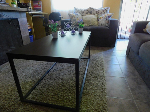 Imagen 4 de 9 de Mesas Ratonas, Living En Hierro Y Madera, Hogar