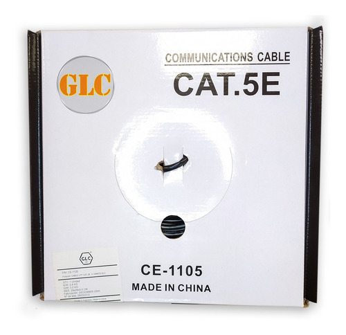 Imagen 1 de 9 de Caja Rollo 100m Cable Utp Cat5e Exterior Redes Cctv