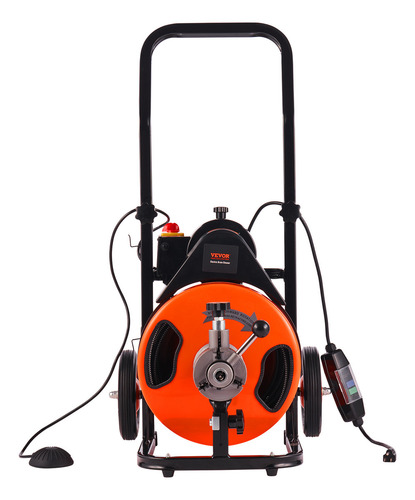 Vevor Máquina De Limpieza De Drenaje 50 Pies X 1/2 Pulgada