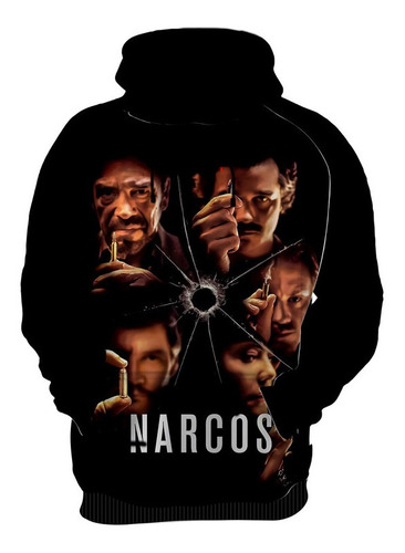 Blusa De Frio Moletom Narcos Tráfico Séries Filmes Hd 04