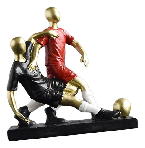 Estatua De De Fútbol, Figura De Resina, 11,7x5,2x12cm