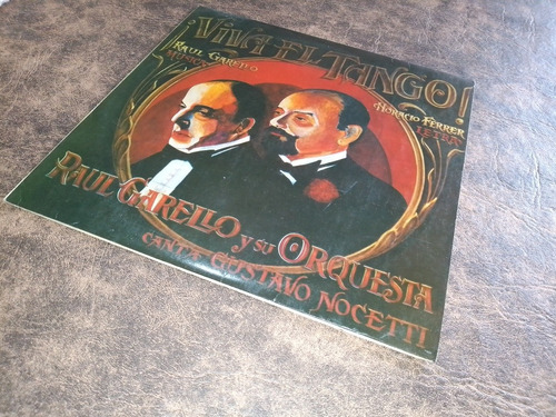 Viva El Tango. Raúl Garello.hiracio Ferrer.disco De Vinilo 