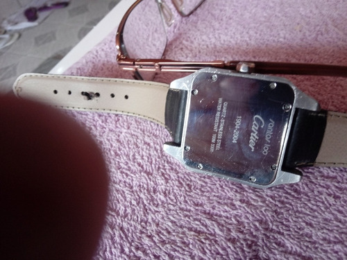 Relogio Cartier Santos 100 Joia Semi Nova