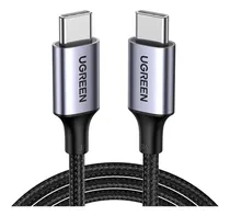 Comprar Cable Carga Rapida 4.0 60W 3A y Datos Usb C 1 metro Blindado tenzado para Notebook Celular Joystick iPad Laptop Notebook Computadora PC Auriculares Ugreen