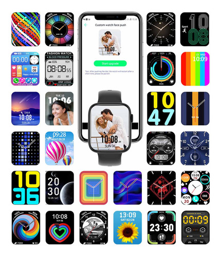 Smartwatch Sport (llamada) Para Teléfonos Android E Iosapm