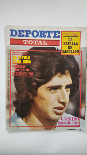 3 Revistas Deporte Total N° 10-13-17 1981 Garrido (ee327 (Usado)