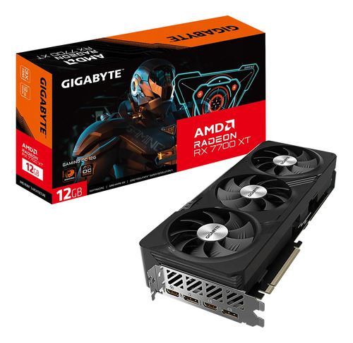 Tarjeta de Video Gigabyte Radeon RX 7700 XT Gaming OC 12GB