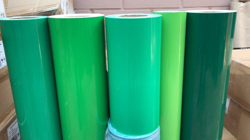 Imagen 5 de 10 de Vinilo Adhesivo De Corte Glossy 120 Grs. 0.61x12 Mt.