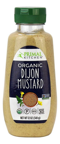 Primal Kitchen Organic Dijon Mustard 340 G