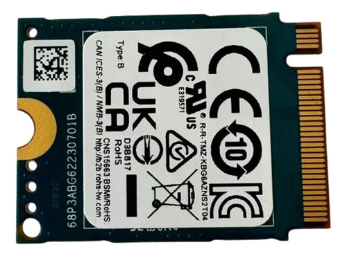 Ssd M.2 512gb 2230 Kioxia Bg6 Gen 4x4 Nvme Pcie Kbg60zns512g