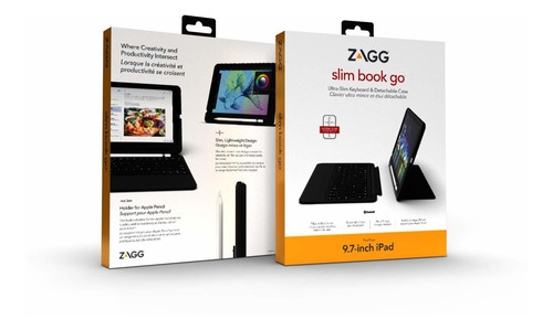 Slimbook Go Estuche Delgado, Con Bisagras Y Teclado D...