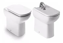 Comprar Inodoro Corto + Bidet 1\u002F3 Agujeros Roca Dama Senso Broncesur