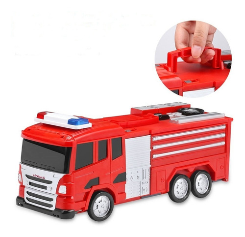 Camion Bombero Transformable En Ciudad Full - Ver Video