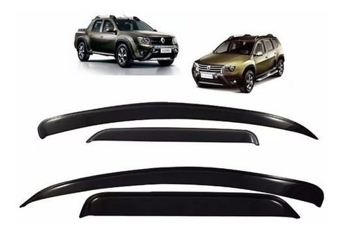 Renault Oroch Duster / Deflector De Ventanillas / Warnes1070