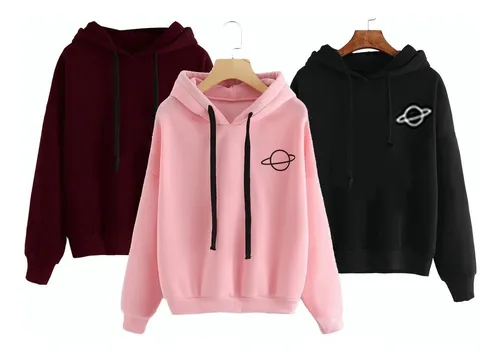  Sudaderas con capucha de moda para mujer, sudadera de