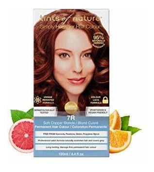 Tints Of Nature - (7r) Rubia De Cobre Suave, 4 Oz