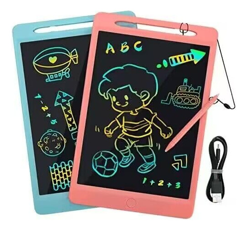 11.5 Inch Lcd Writing Tablet,2 Pack Colorful Doodle Board Dr