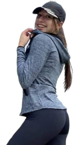 Campera Deportiva Termica De Mujer Talle 2 Al 8 