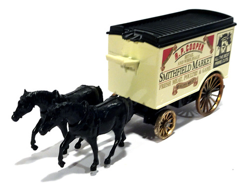 Horse Drawn Removal Van A P Cooper 1/76 Lledo Days Gone