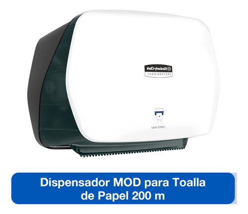 Dispensador Mod Para Toalla De Papel 200 Metros