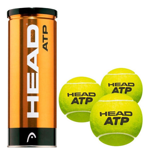 Tubo X3 Pelotas Tennis Head / Penn Tenis Profesional- El Rey