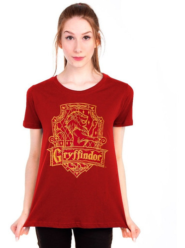 Camiseta Masculina Casas Hogwarts - Harry Potter Original