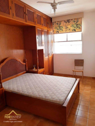 Imagem 9 de 19 de Apartamento Com 2 Dormitórios À Venda, 82 M² Por R$ 350.000,00 - Canto Do Forte - Praia Grande/sp - Ap4234