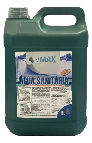 Água Sanitária Vmax 5 Litros