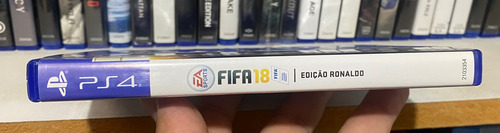 Fifa 18 Edição Ronaldo Raro, Dublado, Disco Sem Risco Ps4 ! (Usado)