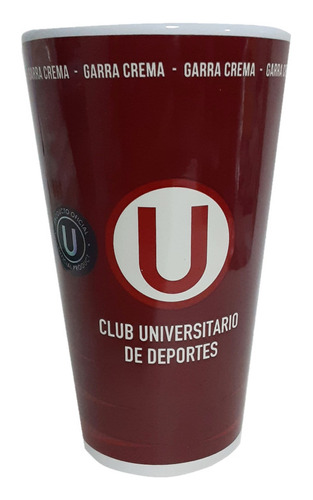 Taza Ceramica Latte Club Universitario Deportes Logo Oficial