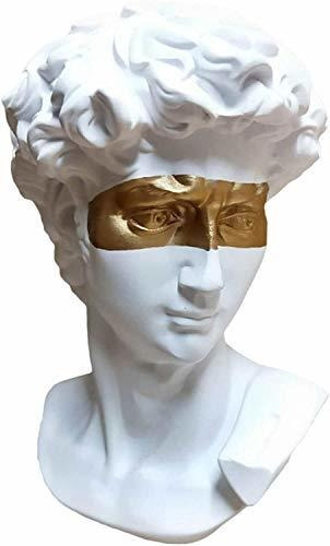 Escultura De Estatuas De Cabeza De David Griegas Figura Clá