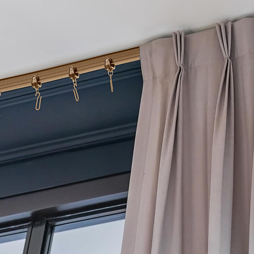 Riel De Cortina Flexible Curvo
