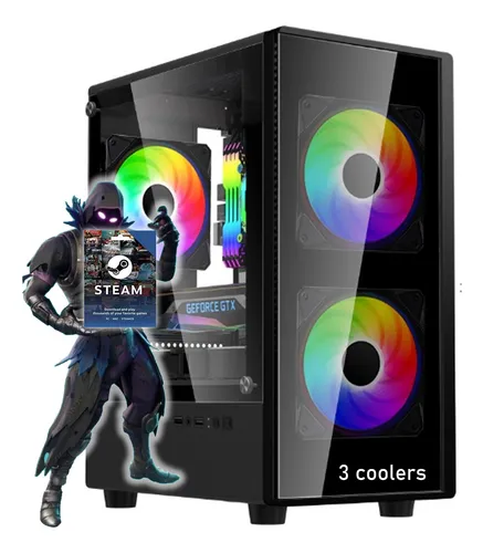 Pc Armada Gamer Amd Ryzen 7 De 8/16 Nucleos 16gb Ram Ssd 480