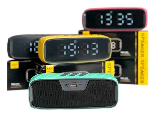 Radio Reloj Despertador Digital Bluetooth Recargable Daniu