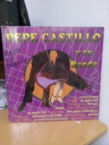 Pepe Castillo Y Su Banda Vinyl Lp Acetato Oferta1