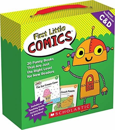 Book : First Little Comics Parent Pack Levels C And D 20 Fu