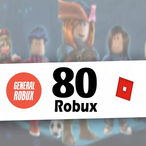 80 Robux Roblox Melhor Preco Todas As Plataformas Mercado Livre - quanto custa 80 robux em reais 2021