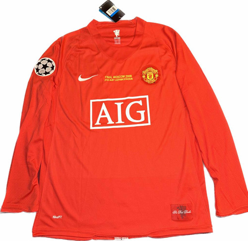 Camiseta Manchester United 2008 Cr7