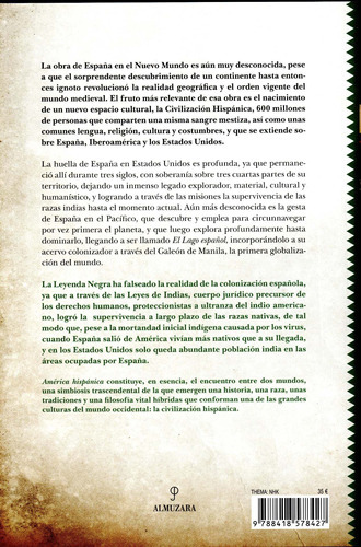 América Hispánica: La Obra De España En El Nuevo Mundo, De Cardelús Y Muñoz-seca, Borja. Editorial Almuzara, Tapa Dura En Español, 2022