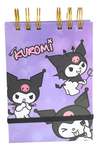 Libreta De Notas A6 Kuromi Sanrio