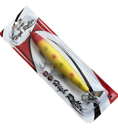 Isca Artificial High Roller 16cm Cor Fire Tiger E Hallow6,25