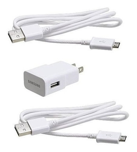 Samsung Oem 2 Amp Adapter 5feet Micro Usb Data Sync Cables D