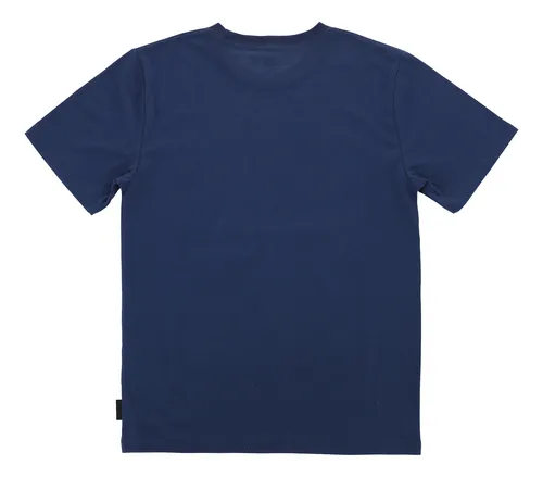 Polera Niño Superman Cuadro Azul Dc Comics